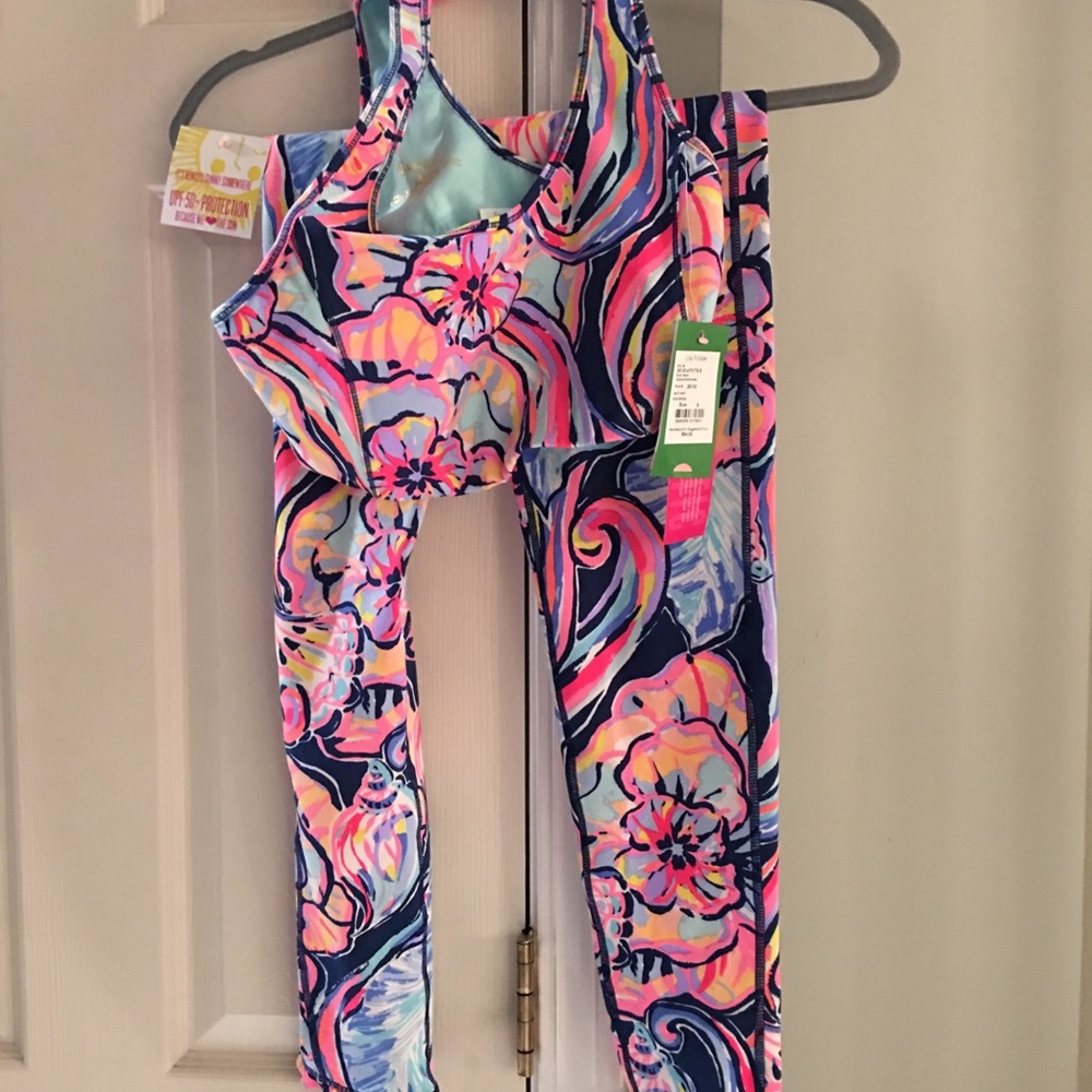 Lilly Pulitzer Luxletic Pants XS  & Sports Bra S